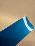AUREON Liquid Metallic Storm Blue color PPF film swatch