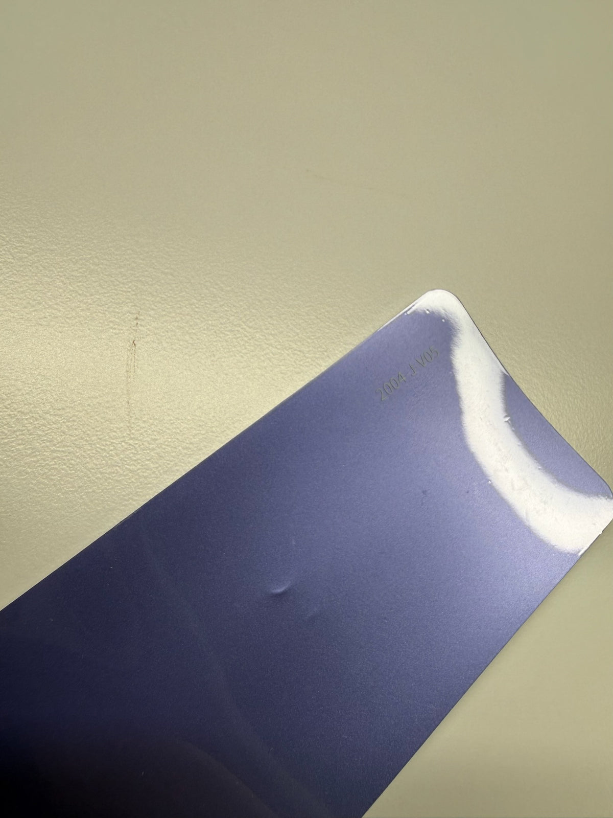 AUREON Rosemary Purple color PPF film swatch