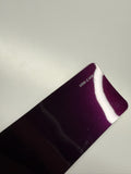 AUREON Matte Purple-Red color PPF film swatch