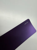 AUREON Matte Pinot Noir Purple color PPF film swatch