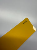 AUREON Signal Yellow color PPF film swatch