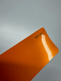 AUREON Racing Orange color PPF film swatch