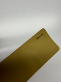 AUREON Matte Desert Yellow color PPF film swatch