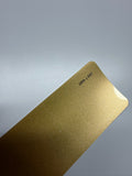 AUREON Milan Gold color PPF film swatch