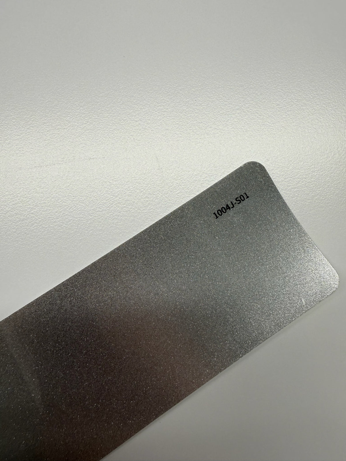 AUREON GT Silver color PPF film swatch