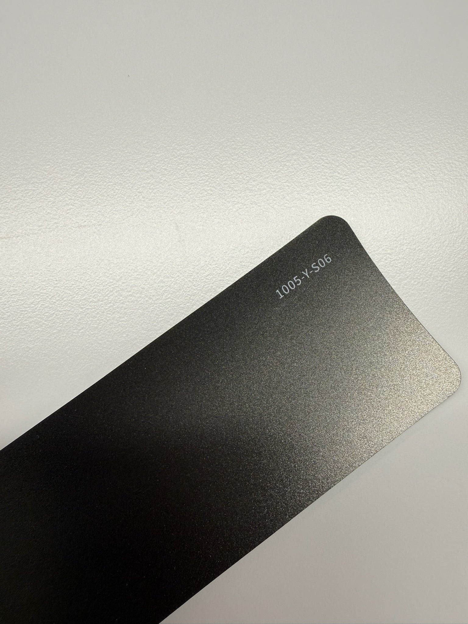 AUREON Tiffany Stone Grey color PPF film swatch