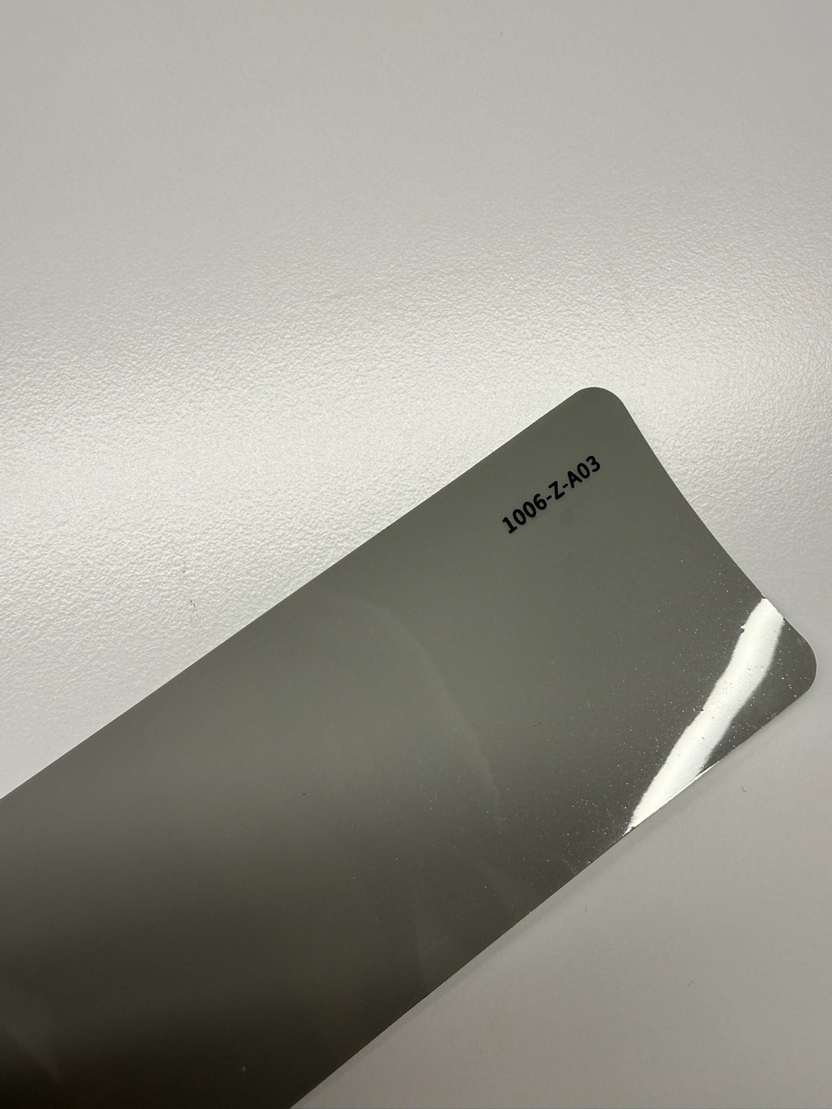AUREON Nardo Grey color PPF film swatch