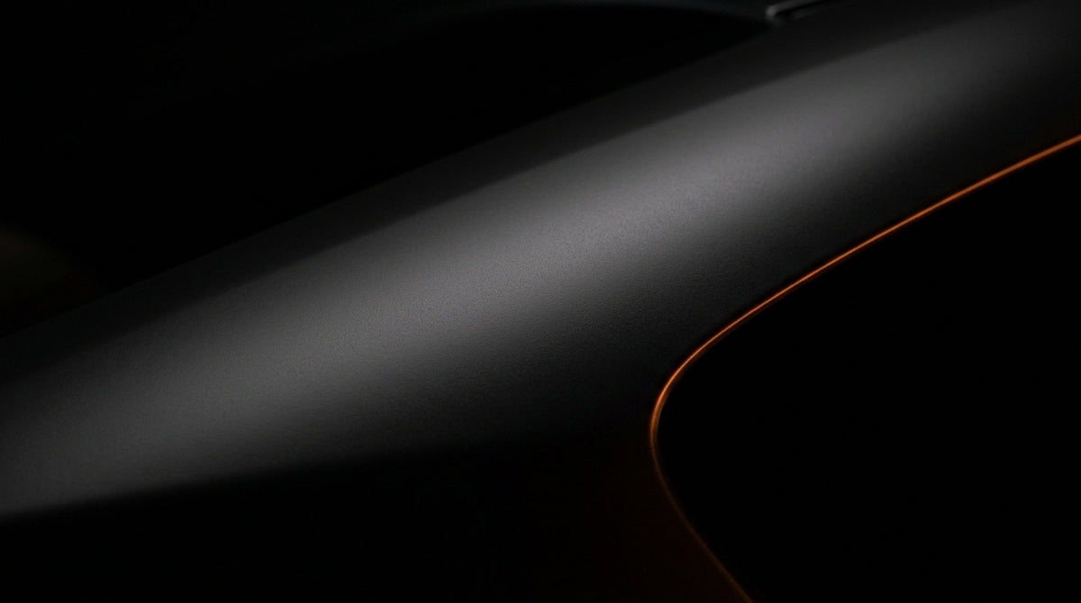 AUREON Stealth Matte PPF: velvety non-reflective satin black panel